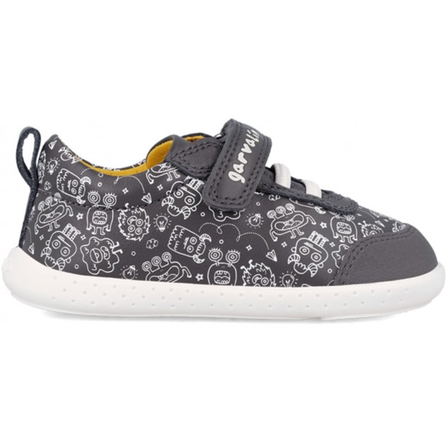 Garvalín Mädchen-Sneaker 241305 Respectful Printed ANTRACITA Garvalín Mädchen-Sneaker 241305 Respectful Printed ANTRACITA