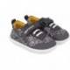 Garvalín Mädchen-Sneaker 241305 Respectful Printed ANTRACITA