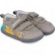 Respektvoller Sneaker für Jungen Garvalín 241309 Monsters OYSTER
