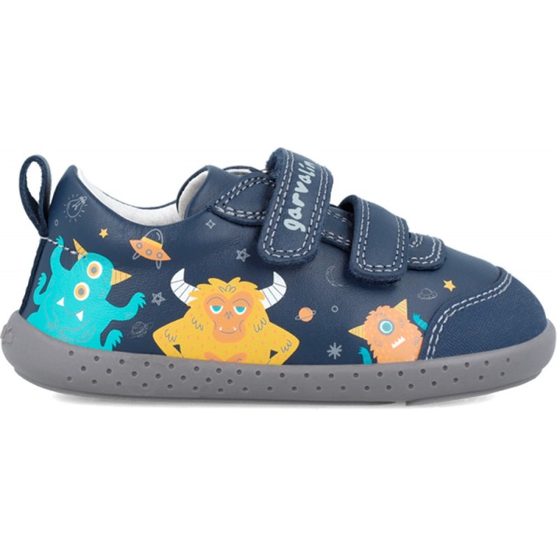 Respektvoller Sneaker für Jungen Garvalín 241309 Monsters OCEAN