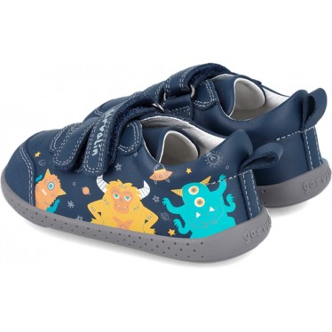 Respektvoller Sneaker für Jungen Garvalín 241309 Monsters OCEAN