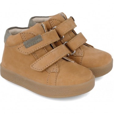 Garvalín-Stiefeletten für Jungen 241315 Selbstklebend CAMEL