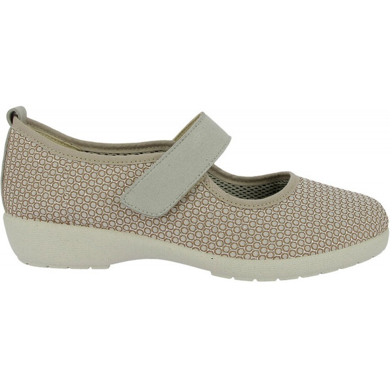Doctor Cutillas Ballerinas 41157 Druck TAUPE