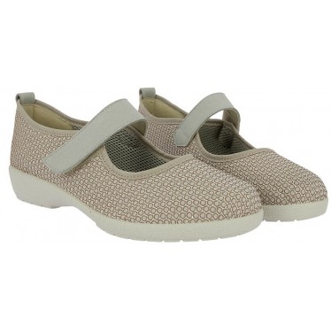 Doctor Cutillas Ballerinas 41157 Druck TAUPE