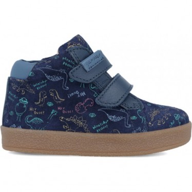 Garvalín Jungenstiefeletten 241317 Dinosaurier AZUL_MARINO