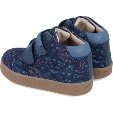 Garvalín Jungenstiefeletten 241317 Dinosaurier AZUL_MARINO