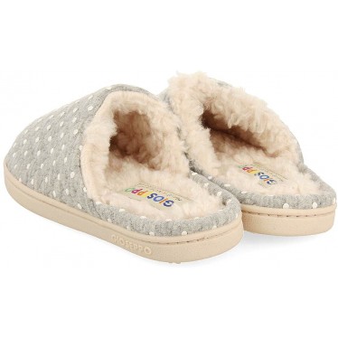 Hausschuhe mit Tupfen GIOSEPPO LYSANDER 73110 GRIS