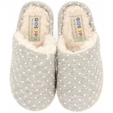 Hausschuhe mit Tupfen GIOSEPPO LYSANDER 73110 GRIS