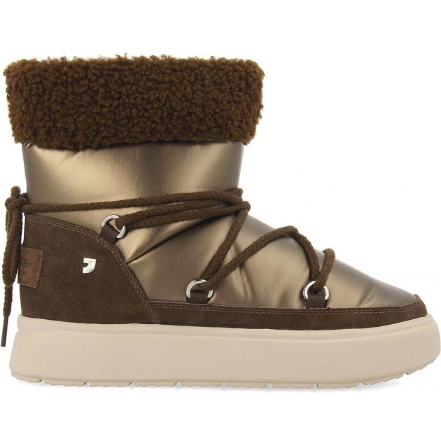 Metallic-Stiefel im Après-Ski-Stil GIOSEPPO WOLCOTT 73283 MARRON Metallic-Stiefel im Après-Ski-Stil GIOSEPPO WOLCOTT 73283 MARRON