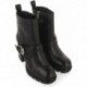Stiefel im Biker-Stil mit Absatz GIOSEPPO SIOFOK 73400 NEGRO
