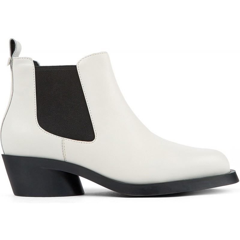 Camper K400717 Bonnie Damen Stiefeletten WHITE_007