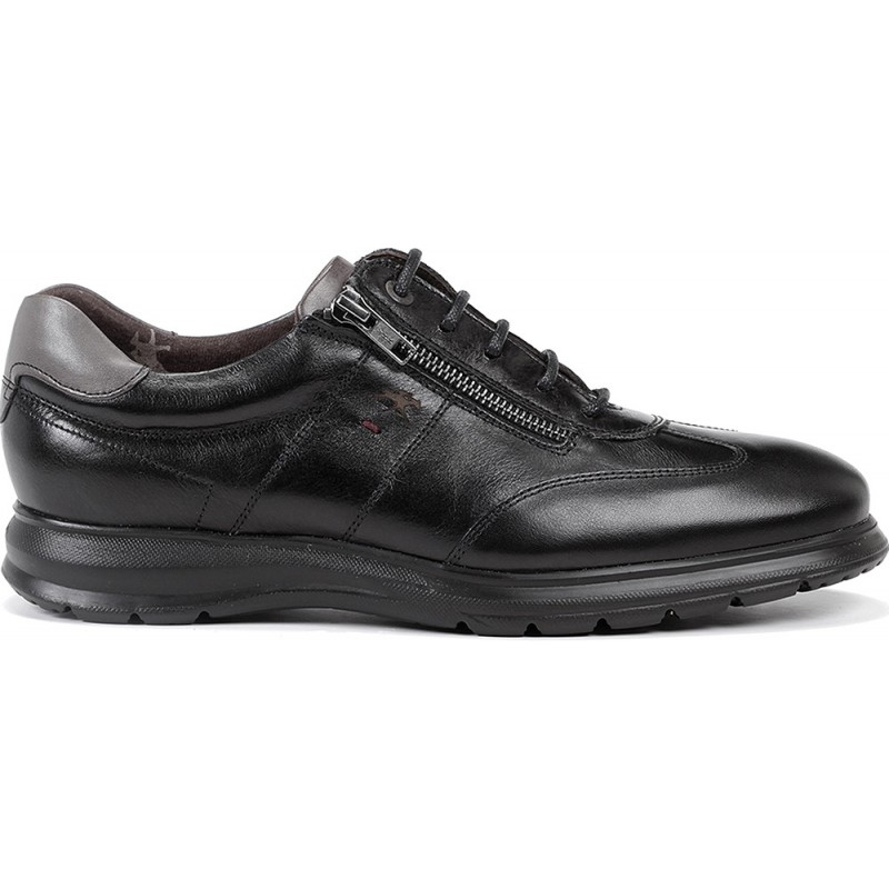 Schuh mit Reißverschluss FLUCHOS Zeta F0606 NEGRO_GRAFITO
