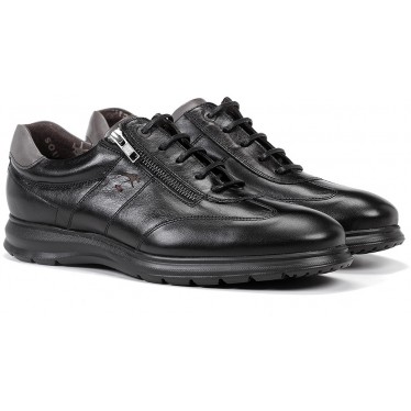Schuh mit Reißverschluss FLUCHOS Zeta F0606 NEGRO_GRAFITO