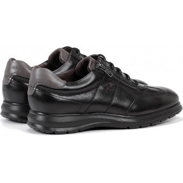 Schuh mit Reißverschluss FLUCHOS Zeta F0606 NEGRO_GRAFITO