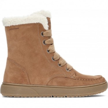 GEOX J46HYC Theleven Mädchenstiefel WHISKY