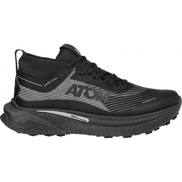 Fluchos ATOM Blast-Tex Herren-Sneaker BLACK