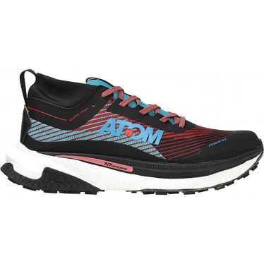 Fluchos ATOM Blast-Tex Herren-Sneaker BLACK_RED