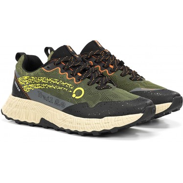 Fluchos ATOM AT158 Trail Running Terra 2.0 Herrenschuhe KAKI