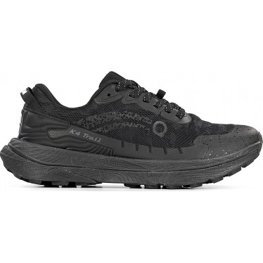 Fluchos ATOM AT166 Trail Running K4 Herren-Sneaker BLACK