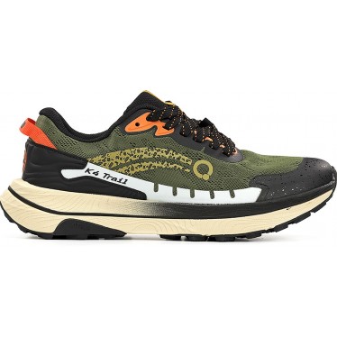 Fluchos ATOM AT166 Trail Running K4 Herren-Sneaker KAKI