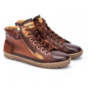 Pikolinos 901-8772C1 Lagos Damen-Stiefeletten CAOBA