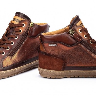 Pikolinos 901-8772C1 Lagos Damen-Stiefeletten CAOBA
