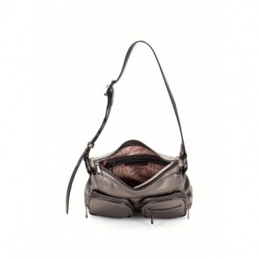 Hispanitas Damen Umhängetasche BI243525 Samba BASALTO