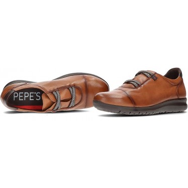 Pepe Menargues 21385 Elastische Damenschuhe MARRON