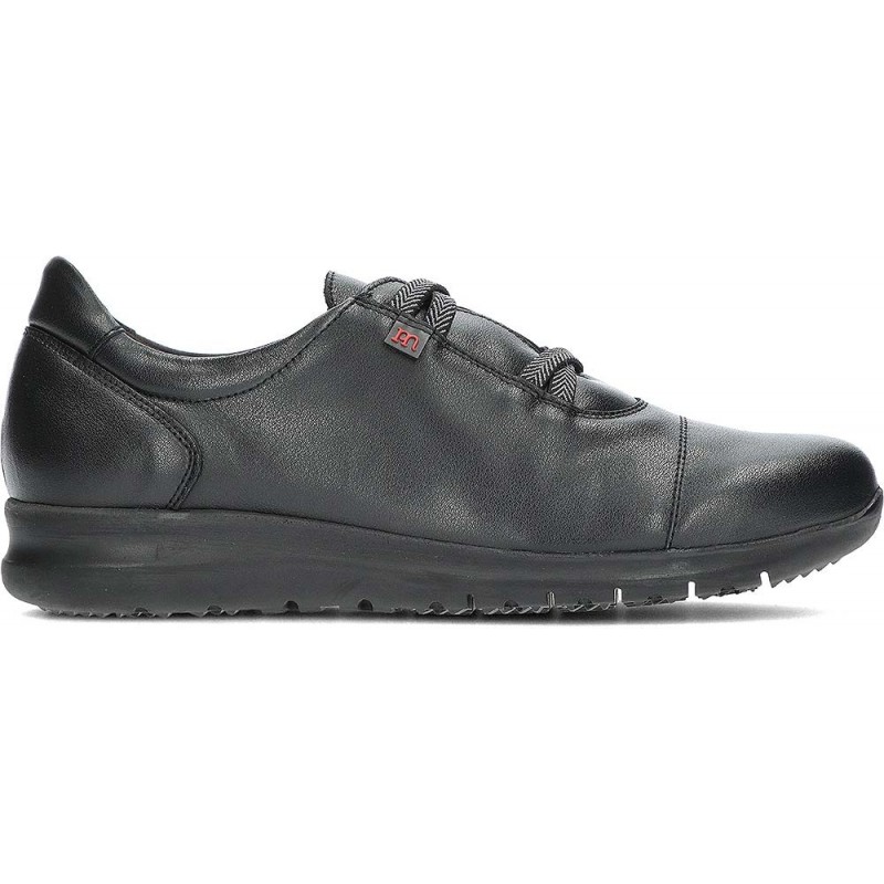 Pepe Menargues 21385 Elastische Damenschuhe NEGRO
