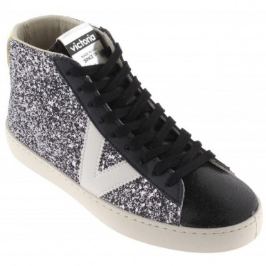 Victoria 1126203 Berlin Glitzer Stiefeletten NEGRO