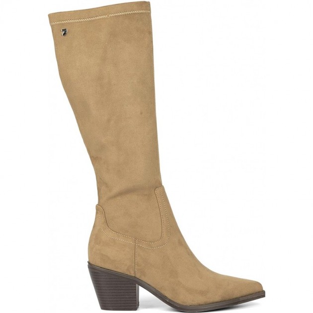 Hohe Samtstiefel GIOSEPPO GALANTA 73210 TAUPE Hohe Samtstiefel GIOSEPPO GALANTA 73210 TAUPE
