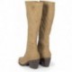 Hohe Samtstiefel GIOSEPPO GALANTA 73210 TAUPE