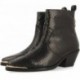 GIOSEPPO SMYRNA Lederstiefeletten im Cowboy-Stil 73230 NEGRO