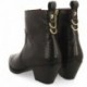 GIOSEPPO SMYRNA Lederstiefeletten im Cowboy-Stil 73230 NEGRO