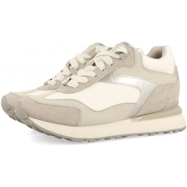 Metallic-Sneaker GIOSEPPO CASTILE 73448 PLATA