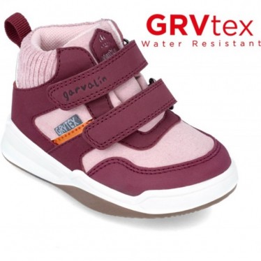 Wasserdichte Stiefeletten für Mädchen GARVALIN 241330G BURGUNDY_C116