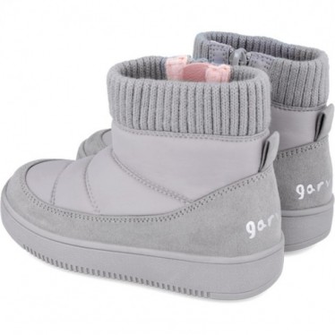 Gesteppte Stiefeletten für Mädchen GARVALIN 241350 GRIS_B156