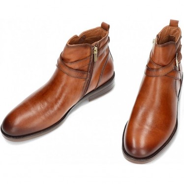 PIKOLINOS Damen Stiefeletten W3C8869 Puertollano BRANDY