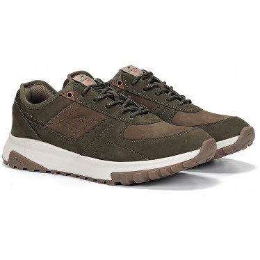 Fluchos F2013 Arion Herren-Sneaker KAKI