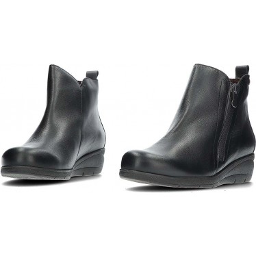 Pepe Menargues 20632 Damen-Stiefeletten mit Reißverschluss NEGRO
