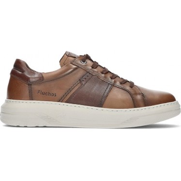 FLUCHOS f2043 Boston Herren-Sneaker YORK_CAMEL