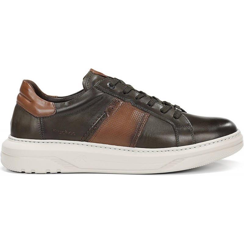 FLUCHOS f2043 Boston Herren-Sneaker MUSGO
