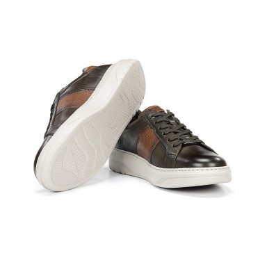 FLUCHOS f2043 Boston Herren-Sneaker MUSGO