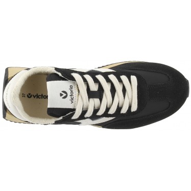 Victoria 1134109 Cosmos Nylon-Sneaker NEGRO