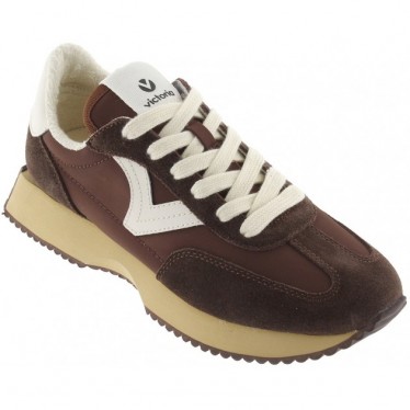 Victoria 1134109 Cosmos Nylon-Sneaker CHOCOLATE