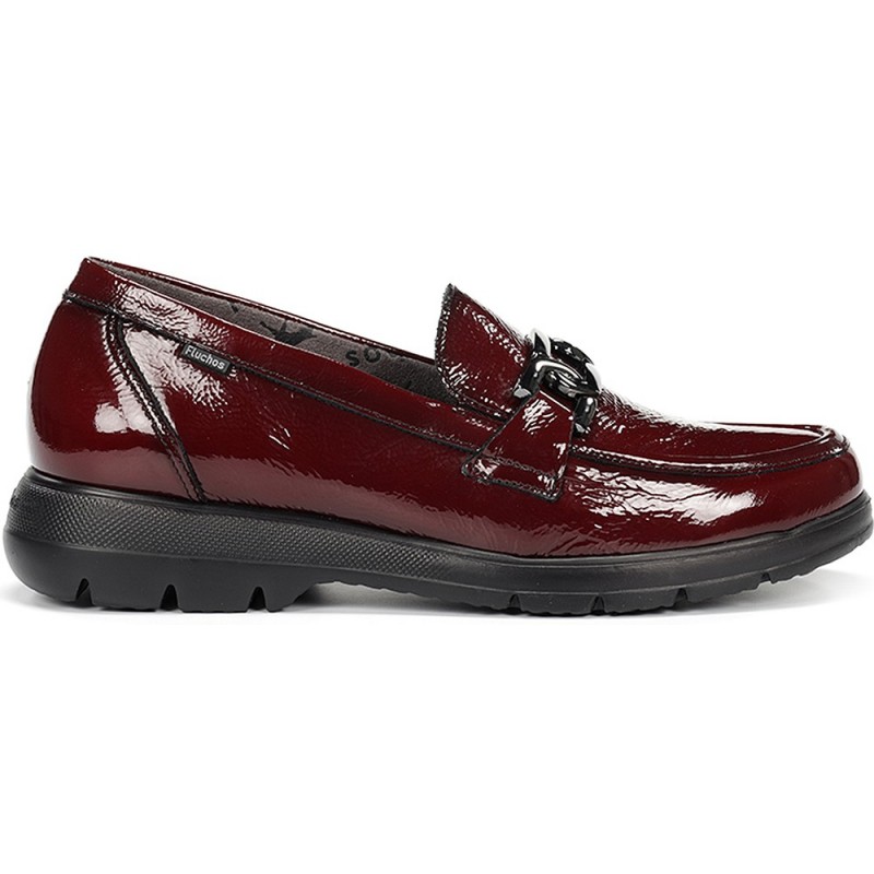 FLUCHOS MOKASIN GLADIS F1794 BURDEOS