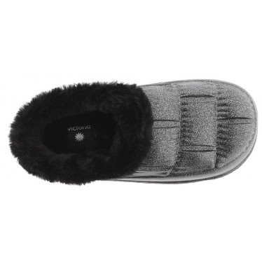 Victoria 1402101 Wolken-Glitzer-Sneaker NEGRO