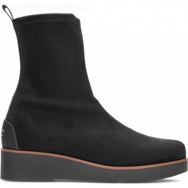 Damenstiefel von PEDRO MIRALLES 26425 Stretch-Wildleder NEGRO