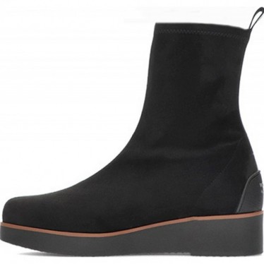 Damenstiefel von PEDRO MIRALLES 26425 Stretch-Wildleder NEGRO
