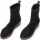 Damenstiefel von PEDRO MIRALLES 26425 Stretch-Wildleder NEGRO
